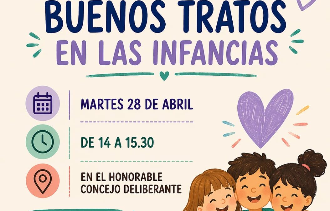 Charla de concientización sobre buenos tratos en las infancias